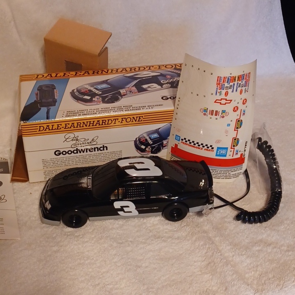 Nascar Dale-Earnhart Fone vintage Nascar collectible telephone Phone